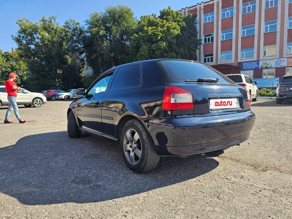 2001 Audi A3 I (8L) Рестайлинг, синий, 410000 рублей - вид 7