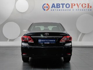 2012 Toyota Corolla X (E140, E150) Рестайлинг, чёрный, 1128000 рублей, вид 4