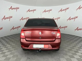 2012 Renault Logan I Рестайлинг, красный, 299000 рублей, вид 4