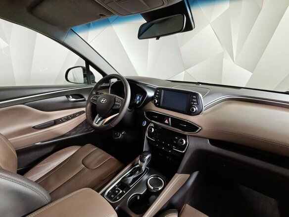 2019 Hyundai Santa Fe IV, чёрный, 3543000 рублей - вид 11
