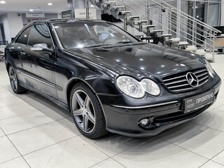 2004 Mercedes-Benz CLK-Класс 200 II (W209), чёрный, 550000 рублей, вид 3