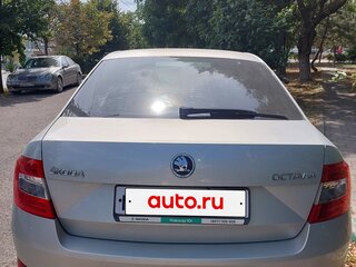 2014 Skoda Octavia III (A7), серебристый, 1160000 рублей, вид 3