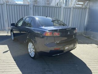 2013 Mitsubishi Lancer X Рестайлинг, синий, 695000 рублей, вид 3