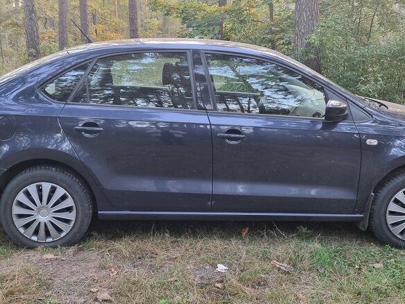 2016 Volkswagen Polo V Рестайлинг, синий - вид 10