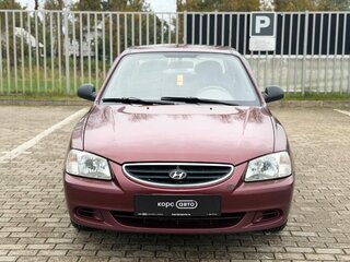 2011 Hyundai Accent ТагАЗ II, красный, 444100 рублей, вид 2