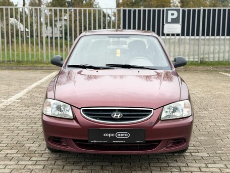 2011 Hyundai Accent ТагАЗ II, красный, 414000 рублей, вид 2