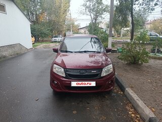 2013 Lada (ВАЗ) Granta I, красный, 330000 рублей, вид 1