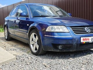 2001 Volkswagen Passat B5 Рестайлинг, синий, 499999 рублей, вид 3