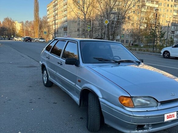 2006 Lada (ВАЗ) 2114, серебристый, 95000 рублей - вид 3