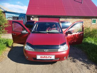 2006 Lada (ВАЗ) Kalina I, красный, 180000 рублей, вид 3