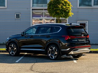 2021 Hyundai Santa Fe IV Рестайлинг, чёрный, 2795000 рублей, вид 5