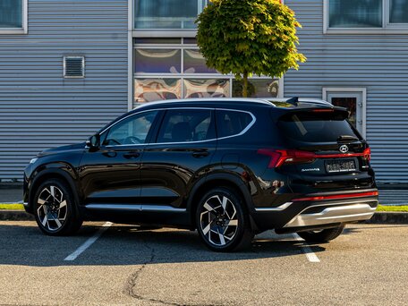 2021 Hyundai Santa Fe IV Рестайлинг, чёрный, 2795000 рублей, вид 5