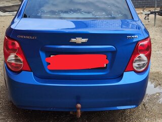 2014 Chevrolet Aveo II, синий, 680000 рублей, вид 3