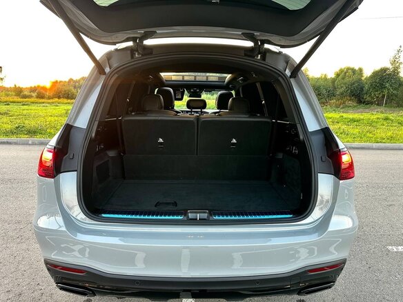 2025 Mercedes-Benz GLS 450 d II (X167) Рестайлинг, серый - вид 8