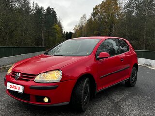 2006 Volkswagen Golf V, красный, 294990 рублей, вид 4