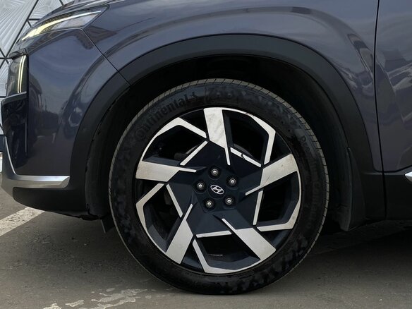 2021 Hyundai Santa Fe IV Рестайлинг, синий, 3799000 рублей - вид 8