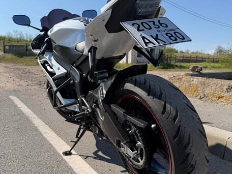2014 Yamaha YZF-R6, белый, 830000 рублей, вид 4