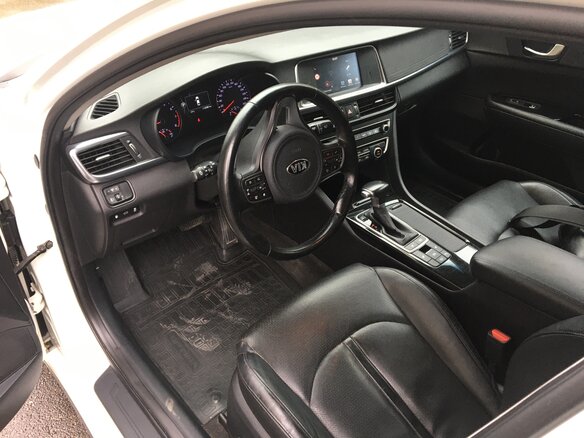 2017 Kia Optima IV, белый, 1750000 рублей - вид 8