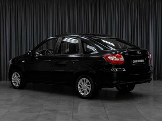 2017 Lada (ВАЗ) Granta I, чёрный, 659000 рублей, вид 2