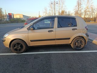 2008 Hyundai Getz I Рестайлинг, бежевый, 430000 рублей, вид 3