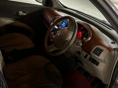 2002 Nissan March III (K12), серебристый, 185000 рублей, вид 5