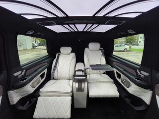 2025 Mercedes-Benz V-Класс Extra Long 300 экстра длинный III (W447) Рестайлинг 2, чёрный, 12999000 рублей, вид 4