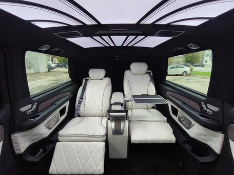 2025 Mercedes-Benz V-Класс Extra Long 300 экстра длинный III (W447) Рестайлинг 2, чёрный, 12800000 рублей, вид 4