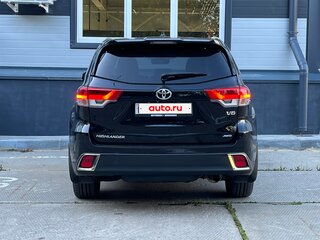 2017 Toyota Highlander III (XU50) Рестайлинг, чёрный, 3449000 рублей, вид 5