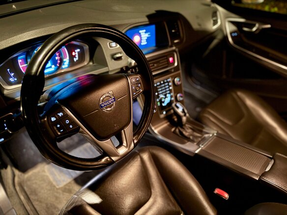 2014 Volvo S60 II Рестайлинг, голубой - вид 10