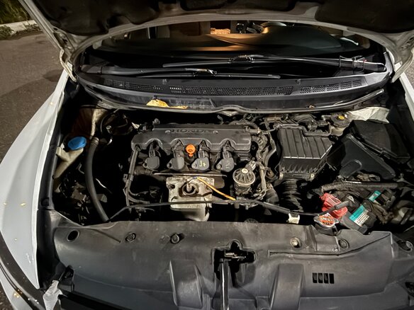 2009 Honda Civic VIII Рестайлинг, белый - вид 7