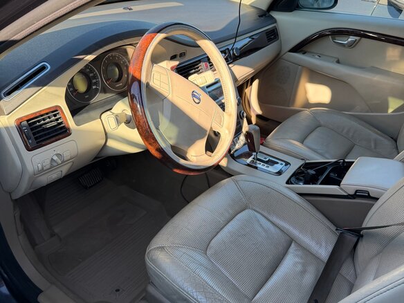 2009 Volvo S80 II, чёрный, 1120000 рублей - вид 8
