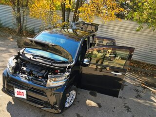 2017 Daihatsu Move VI Рестайлинг, чёрный, 850000 рублей, вид 1