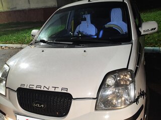 2007 Kia Picanto I, белый, 470000 рублей, вид 3