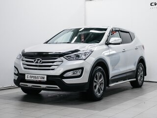 2013 Hyundai Santa Fe III, серебристый, 1629000 рублей, вид 1