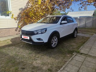 2018 Lada (ВАЗ) Vesta SW Cross I, белый, 950000 рублей, вид 2