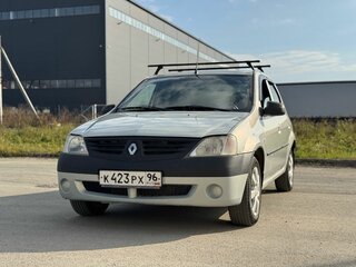 2007 Renault Logan I, серый, 349000 рублей, вид 2