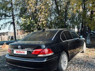 2008 BMW 7 серии 740i IV (E65/E66) Рестайлинг, чёрный, 850000 рублей, вид 3