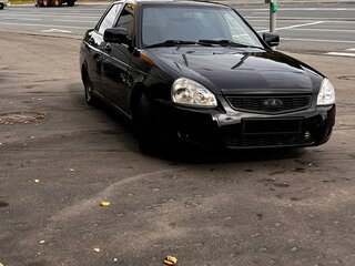 2009 Lada (ВАЗ) Priora I, чёрный, 250000 рублей, вид 3