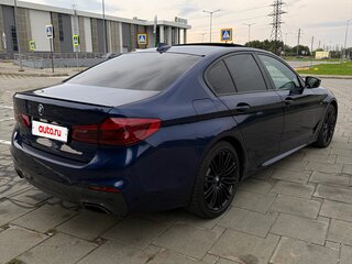 2020 BMW 5 серии 520d xDrive VII (G30/G31/G38), синий, 3700000 рублей, вид 4