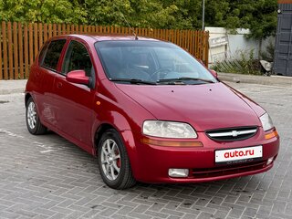 2004 Chevrolet Aveo I, красный, 300000 рублей, вид 3