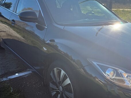 2008 Mazda 6 II (GH), чёрный, 800000 рублей, вид 3