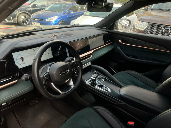 2023 Geely Monjaro I, зелёный, 3349000 рублей - вид 6