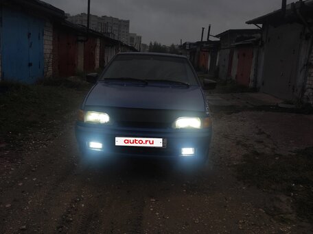 2007 Lada (ВАЗ) 2114, синий, 100000 рублей, вид 2