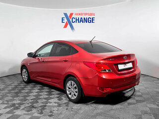 2016 Hyundai Solaris I Рестайлинг, красный, 969000 рублей, вид 3