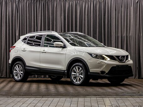 2014 Nissan Qashqai II, белый, 1295000 рублей, вид 3