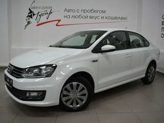 2020 Volkswagen Polo V Рестайлинг, белый, 1379000 рублей, вид 1
