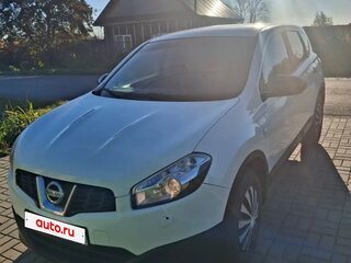 2010 Nissan Qashqai I Рестайлинг, белый, 820000 рублей, вид 1