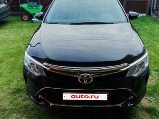 2017 Toyota Camry VII (XV50) Рестайлинг, чёрный, 1750000 рублей, вид 3