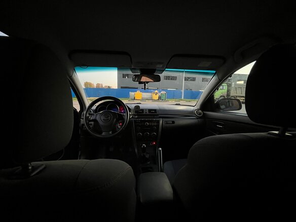 2008 Mazda 3 I (BK) Рестайлинг, серый, 650000 рублей - вид 9
