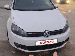 2012 Volkswagen Golf VI, белый, 560000 рублей, вид 3
